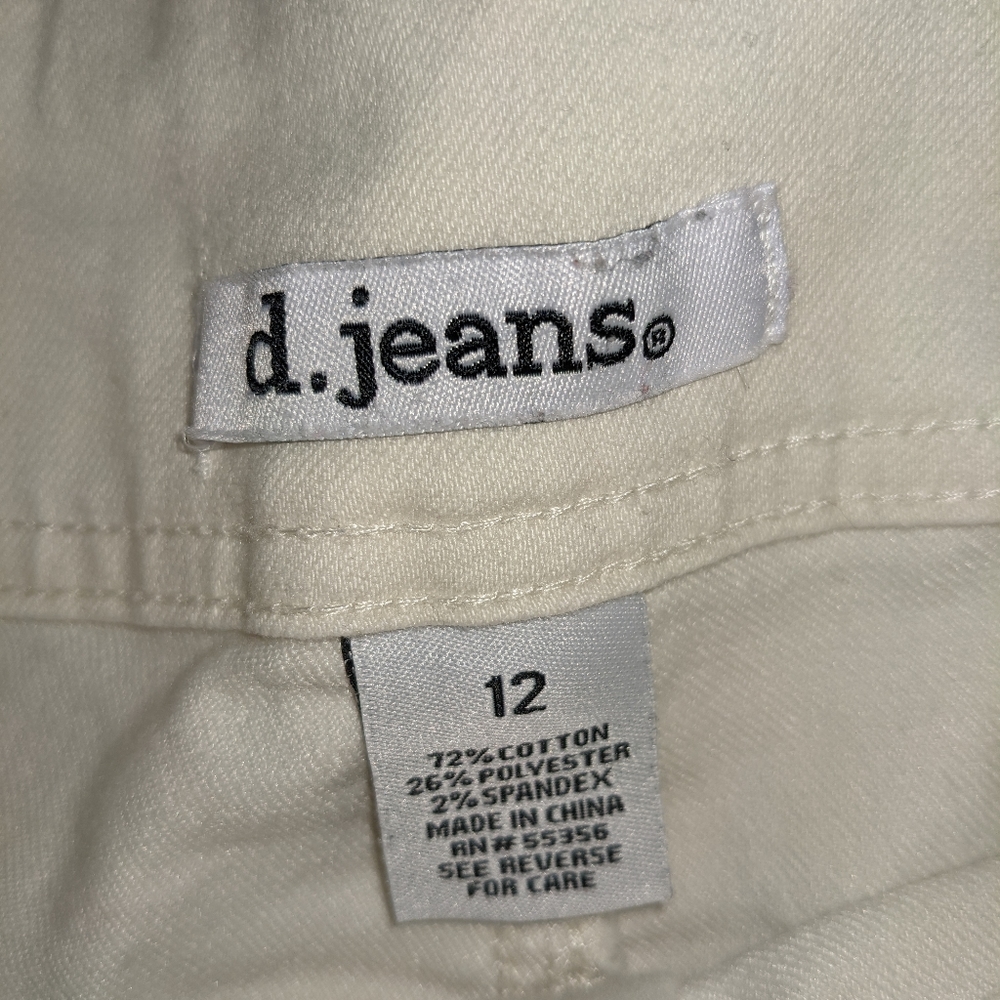 Highwaisted ankle cropped jean jeggings - Picture 3 of 4